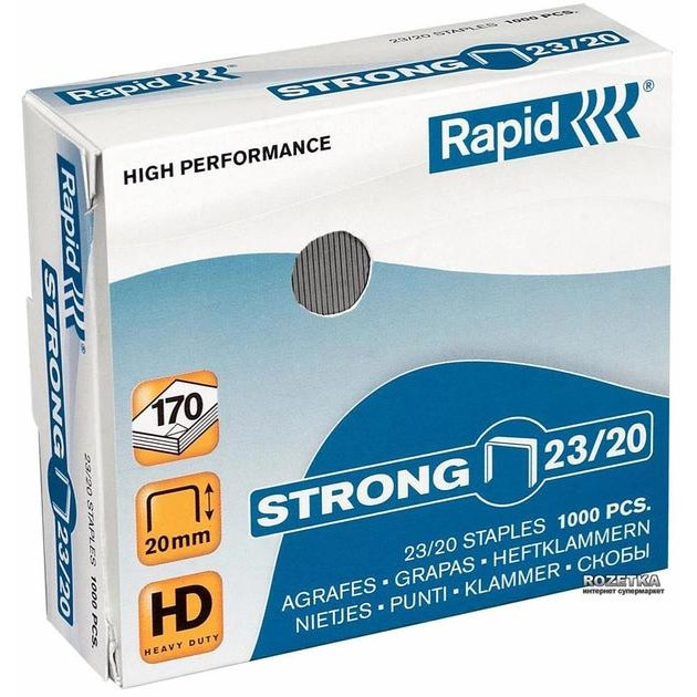 Rapid Скоби  Strong 23/20, 1000 шт. (24870400) - зображення 1