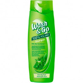 Wash&Go Шампунь  для сухого волосся з екстрактом алое віра 360 мл (8008970056746)