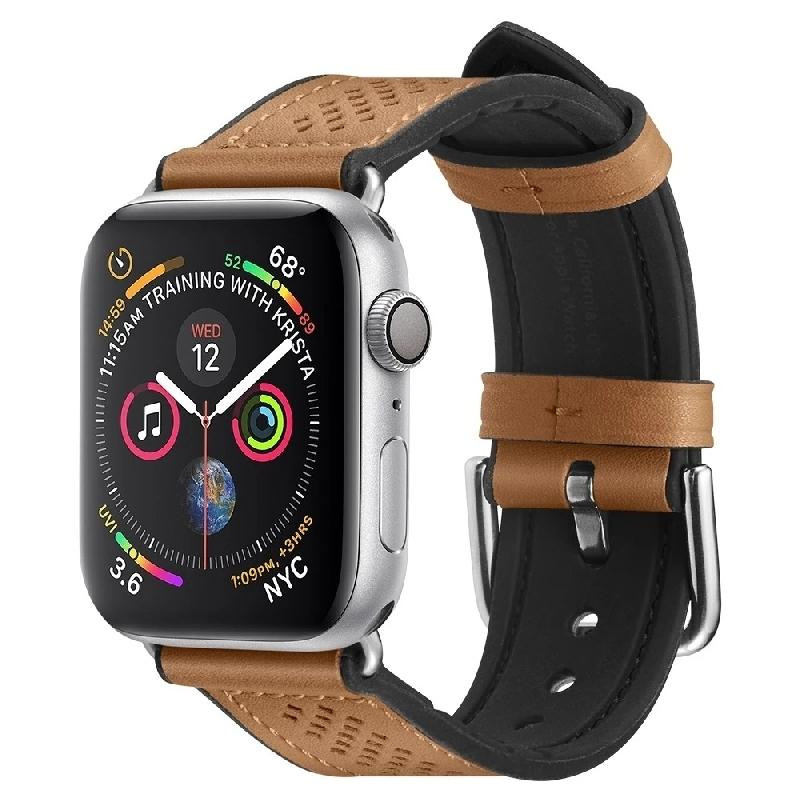 Spigen Ремінець  Retro Fit Band Apple Watch 1/2/3/4/5 (42/44 мм) Brown 062MP25078 - зображення 1