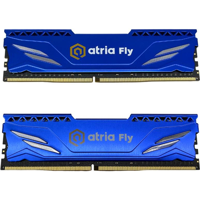 ATRIA 32 GB (2x16GB) DDR4 3200 MHz Fly Blue (UAT43200CL18BLK2/32) - зображення 1