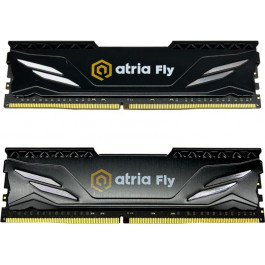 ATRIA 32 GB (2x16GB) DDR4 3200 MHz Fly Black  (UAT43200CL18BK2/32)