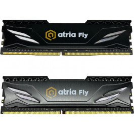 ATRIA 16 GB (2x8GB) DDR4 3600 MHz Fly Black (UAT43600CL18BK2/16)