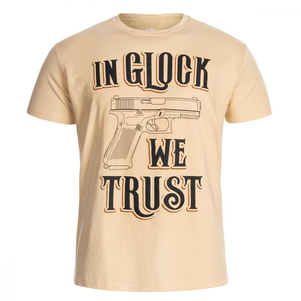 War Hog Футболка  In Glock We Trust - Coyote M - зображення 1