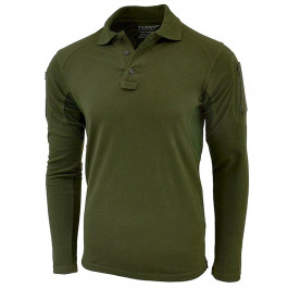 Texar Футболка поло  Elite Pro Long Sleeve - Olive XL