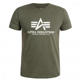 Alpha Industries Футболка T-shirt  Basic - Dark Olive S