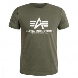   Alpha Industries Футболка T-shirt  Basic - Dark Olive S