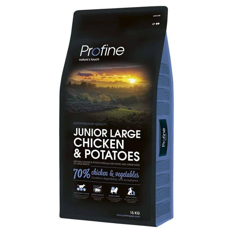 Profine Junior Large Chicken & Potatoes 15 кг - зображення 1