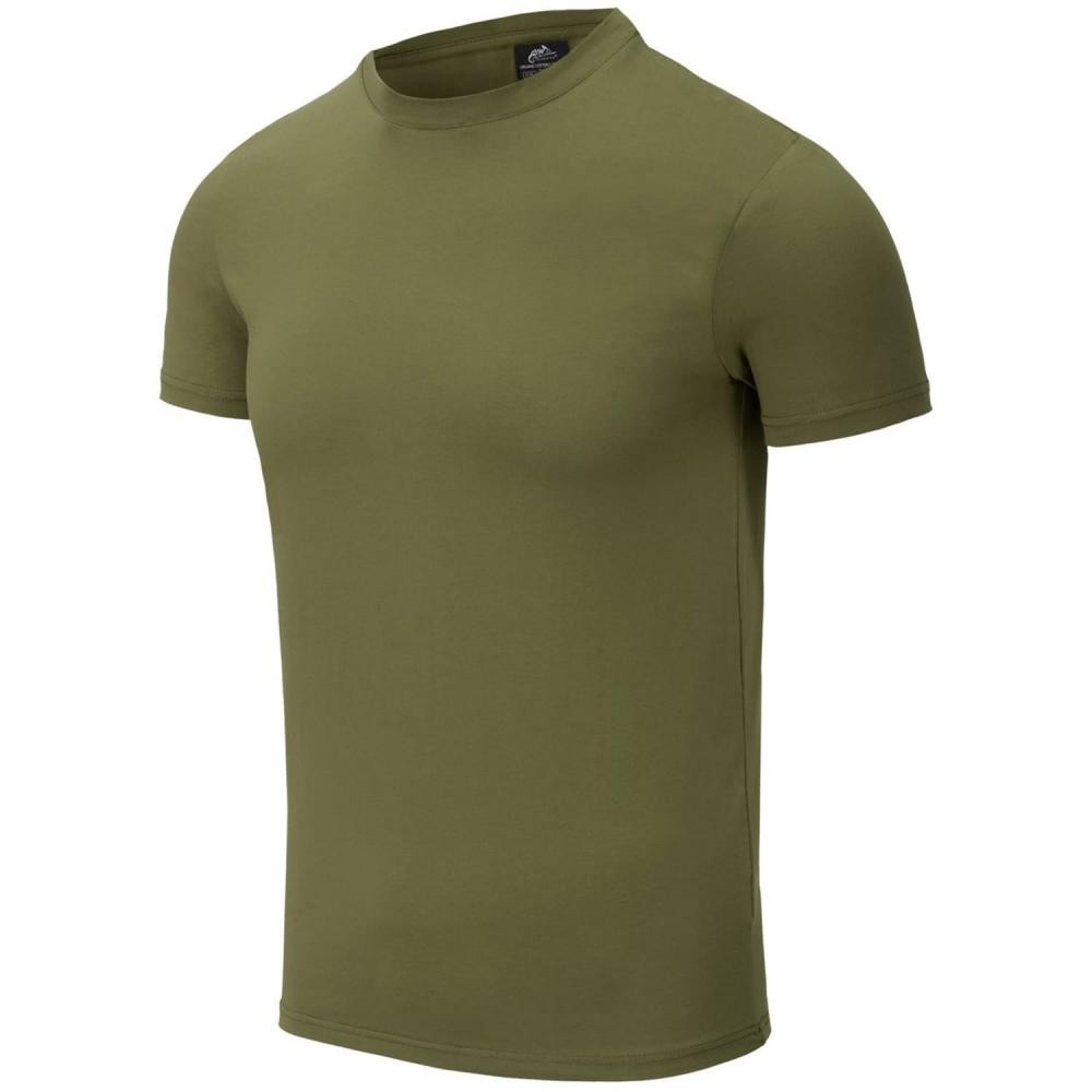 Helikon-Tex Футболка T-Shirt  з органічної бавовни Slim - U.S. Green S - зображення 1