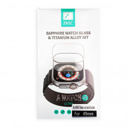 ZK Захисне скло  Titanium Alloy для Apple Watch 49mm