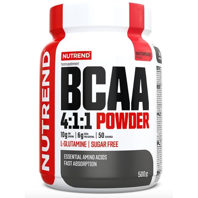 Nutrend BCAA 4:1:1 Powder 500 g /50 servings/ - зображення 1