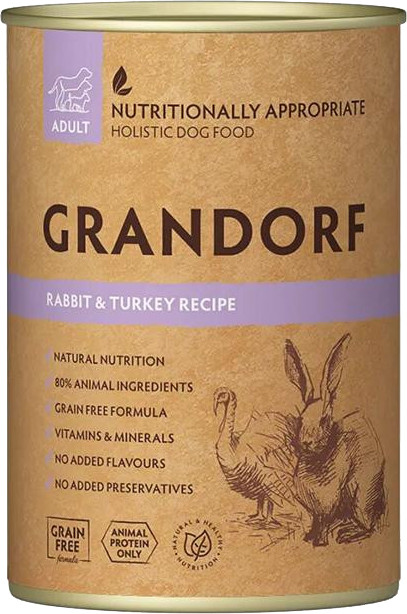 Grandorf Rabbit & Turkey 400 г (70605) - зображення 1