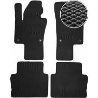Kinetic Коврики в салон для Seat Alhambra '10- EVA-полимерные черные (knt1762)