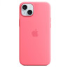 Apple iPhone 15 Plus Silicone Case with MagSafe - Pink (MWNE3) - зображення 1