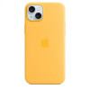 Apple iPhone 15 Plus Silicone Case with MagSafe - Sunshine (MWNF3) - зображення 1