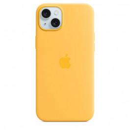 Apple iPhone 15 Plus Silicone Case with MagSafe - Sunshine (MWNF3)