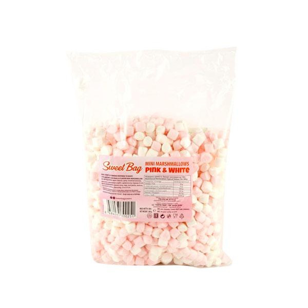 Sweeto Маршмелоу Sweet Bag Mini Pink&amp;White 500 г (1006780) - зображення 1