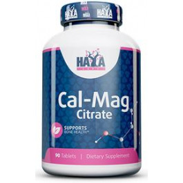 Haya Labs Calcium Magnesium Citrate Кальцій Магній 90 таблеток
