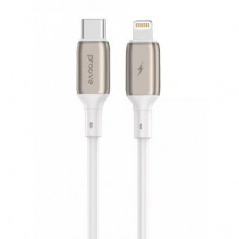   Proove Cable USB-C to Lightning Flex Metal 27W 1m White (CCFM27002102)