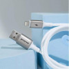 Proove Cable USB-C to Lightning Flex Metal 27W 1m White (CCFM27002102) - зображення 3