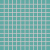 RAKO Color Two Turquois Mosaic Gdm02467 2,5*2,5/30*30 Мозаїка - зображення 1