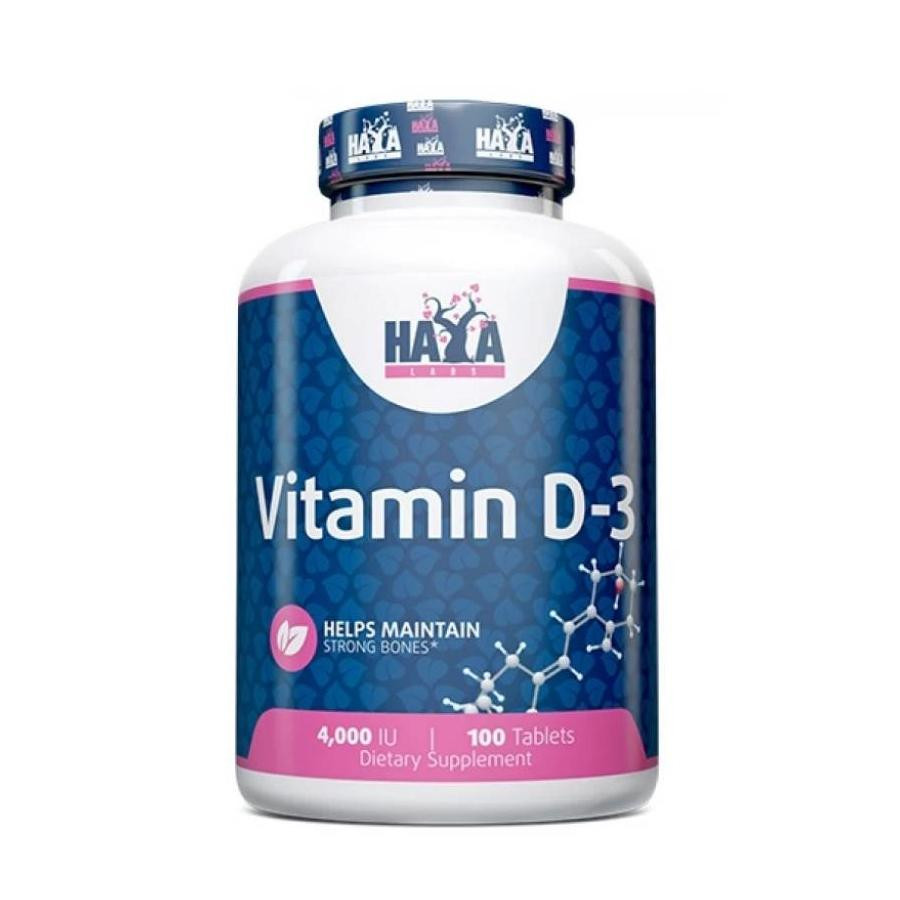 Haya Labs Vitamin D3 4000 IU, 100 таблеток - зображення 1