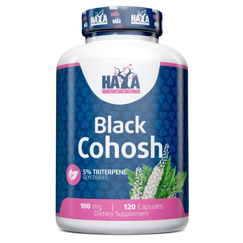 Haya Labs Black Cohosh 100 mg, 120 капсул - зображення 1