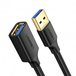 UGREEN US129 USB 3.0 AM/AF Extension Cable 1m Black (10368)