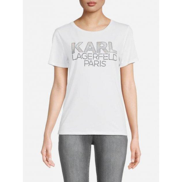 Karl Lagerfeld Футболка жіноча  425599738 L Біла (1159793961) - зображення 1
