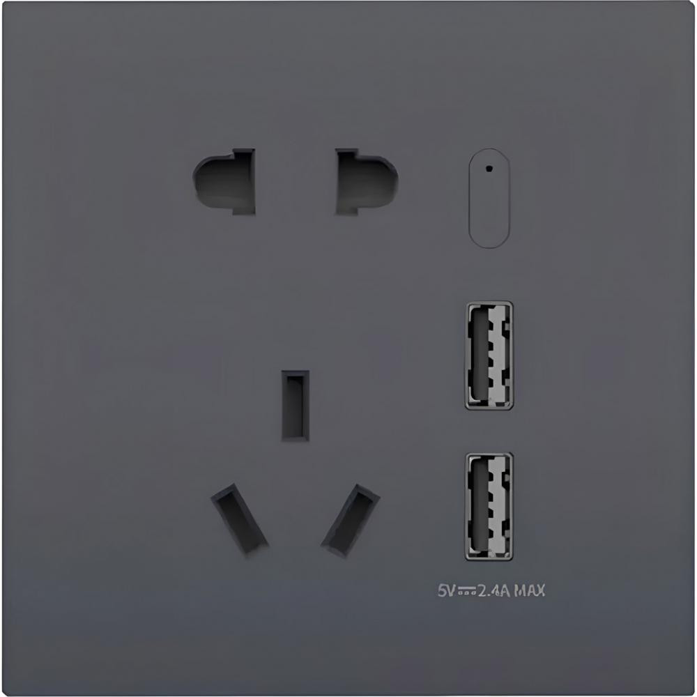 Aqara Smart Socket H1 USB White (QBCZ15LM) - зображення 1