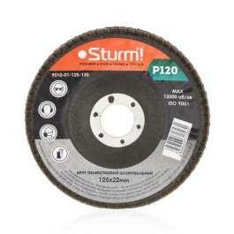 Sturm Круг лепестковый шлифовальный Sturm 125xP120 (9010-01-125-120)