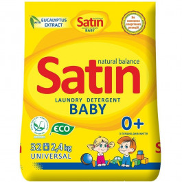 Satin Стиральный порошок детский 2,4 кг ( (4823069702908) )