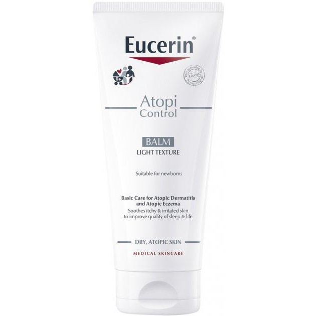Eucerin Легкий бальзам  Atopi Control для дуже сухої та атопічної шкіри 200 мл (4005800280788) - зображення 1