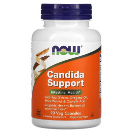 Now Candida Support - 90 веган капс