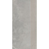 Paradyz Ritual GREY STOPNICA PROSTA NACINANA MAT 30x60 - зображення 1