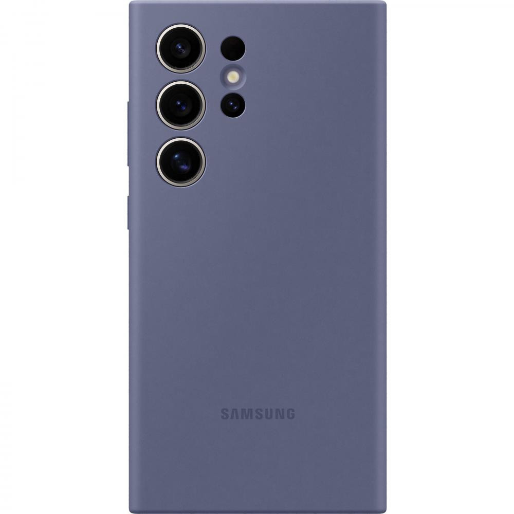 Samsung S928 Galaxy S24 Ultra Silicone Case Violet (EF-PS928TVEG) - зображення 1