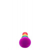 Dream toys Радужная анальная пробка Dreamtoys Colourful Love Plug S (DT21699-09) - зображення 4