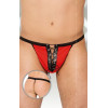 SoftLine Мужские трусы SoftLine Thongs 4508 чёрно-красные (5591450830) - зображення 1