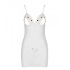 Passion Еротичний комплект Passion LOVELIA CHEMISE white XXL / XXXL (SO4764) - зображення 5