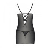 Passion Еротичний комплект Passion LOVELIA CHEMISE black S / M (SO4760) - зображення 6