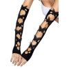 Leg Avenue Butterfly applique arm warmers Black (SO8575) - зображення 2