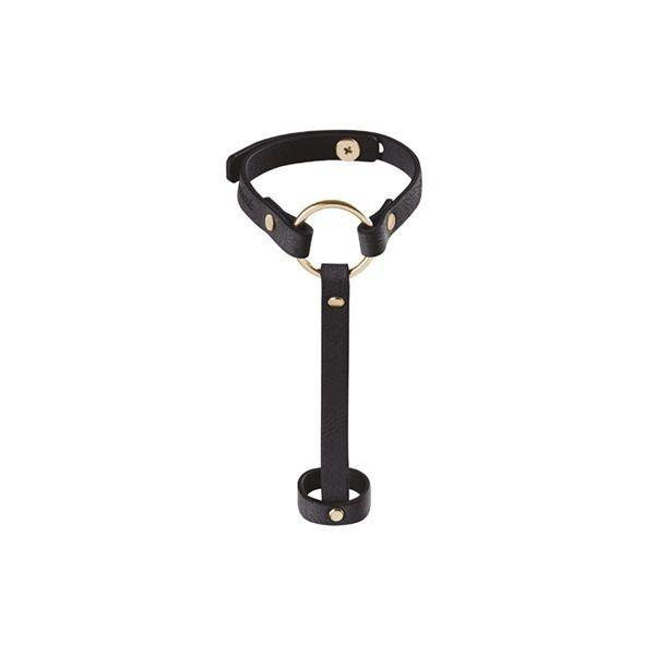 Bijoux Indiscrets Браслет Bijoux Indiscrets MAZE - Hand Bracelet Harness Black (SO2679) - зображення 1