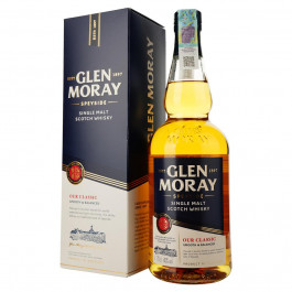 Glen Moray Виски Single Malt Classic от 3 до 7 лет выдержки 0.7 л 40% (5010494508307)