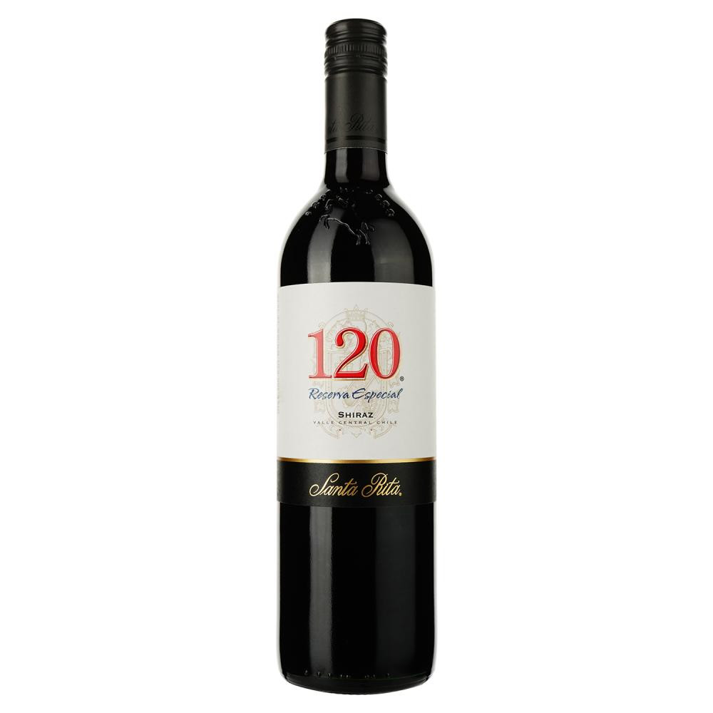 Santa Rita Вино  120 Reserva Especial Shiraz червоне сухе 0.75 л (7804330001088) - зображення 1