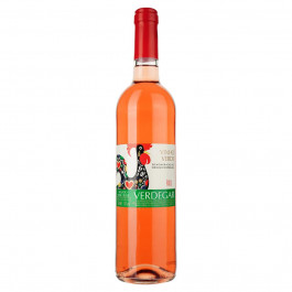 Verdegar Вино  Vinho Verde Espadeiro Rosado сухе рожеве 9.5%, 0.75 л (5601448047005)