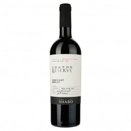   Shabo Вино  Grande Reserve Каберне - Мерло сухое красное 0.75 л 13.3% (4820070404272)