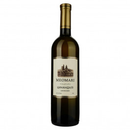 MEOMARI Вино Цинандали белое сухое 0.75 л 12% (4860004901613)