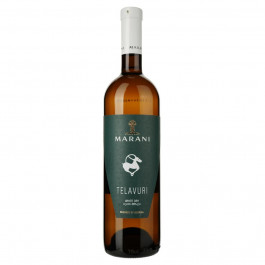 Marani Вино Марани Телавури белое сухое 0.75 л 12.5% (4867616060370)