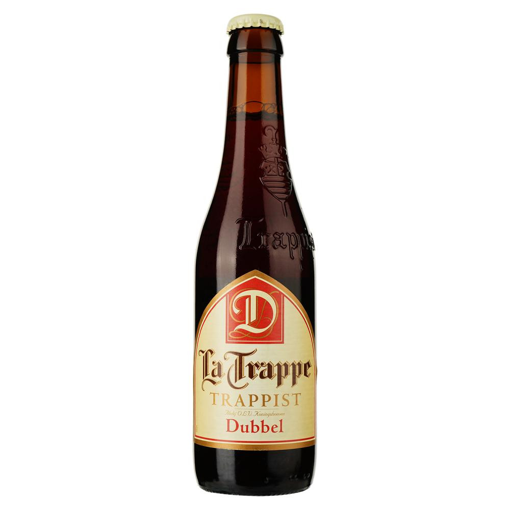 La Trappe Пиво  Dubbel темное нефильтрованное 7% 0.33 л (8711406000564) - зображення 1