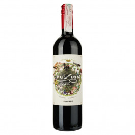 Fuzion Wines Органик Мальбек красное 0,75л (7791728239065)