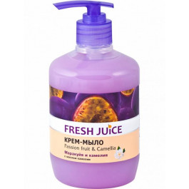 Fresh Juice Крем-мыло  Passion Fruit&Camellia 460 мл (4823015935732)